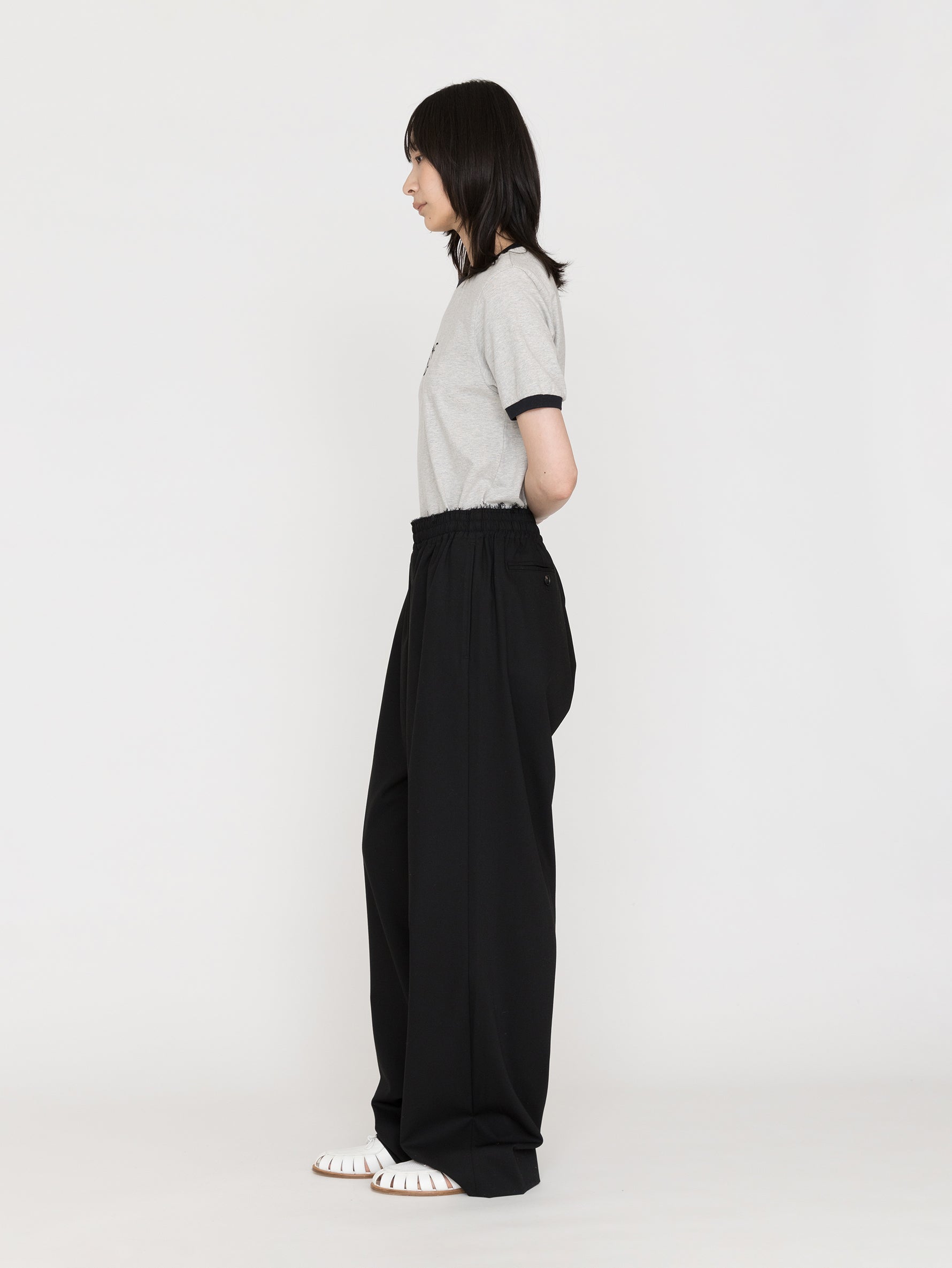 SEEALL | RAW EDGE EASY PANTS SAU63 PT182
