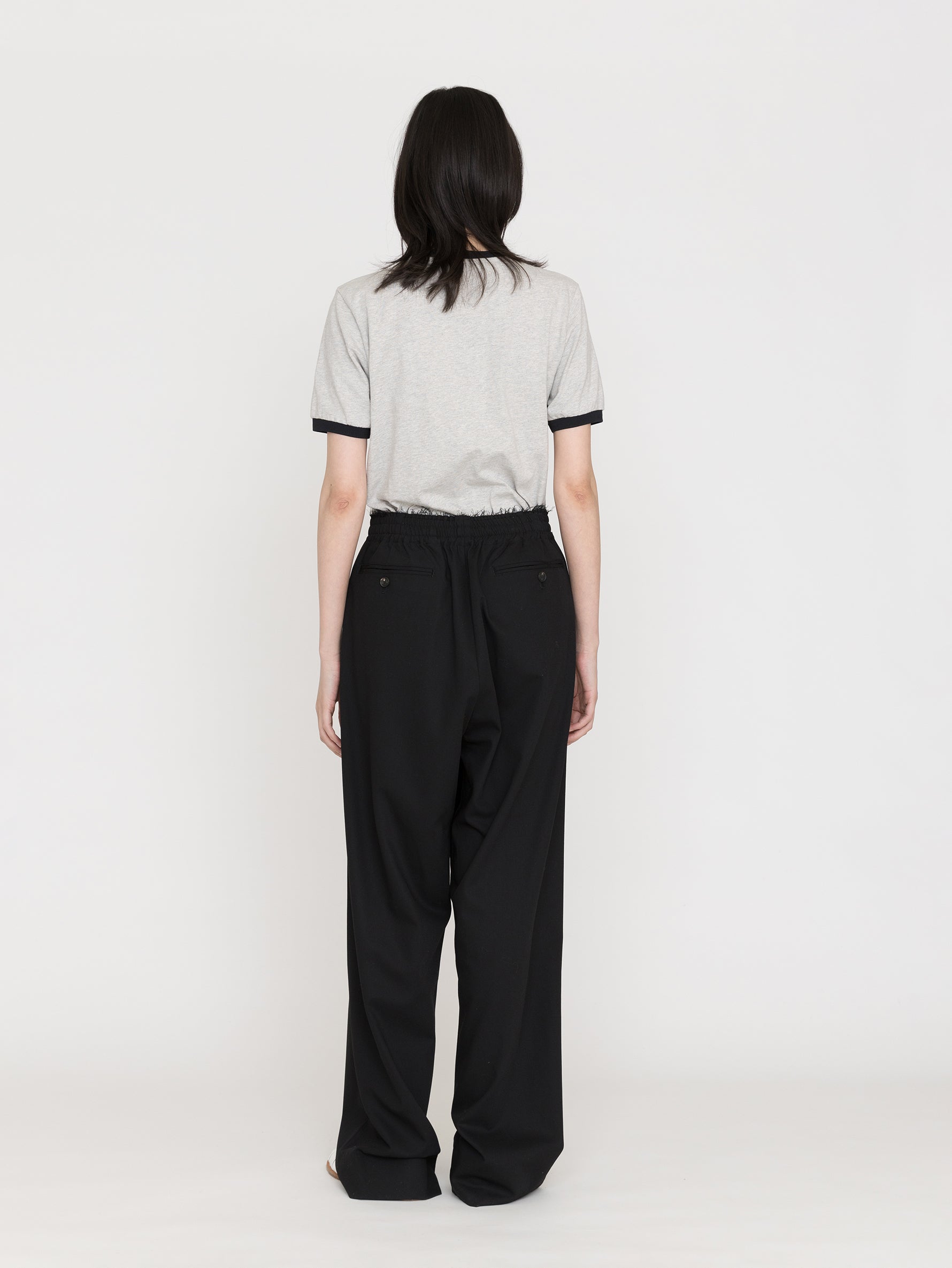 SEEALL | RAW EDGE EASY PANTS SAU63 PT182