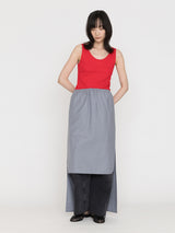 BOWTE | EXTRA FINE WORSTED SERGE NARROW STRIGHT SKIRT 261-05-0003