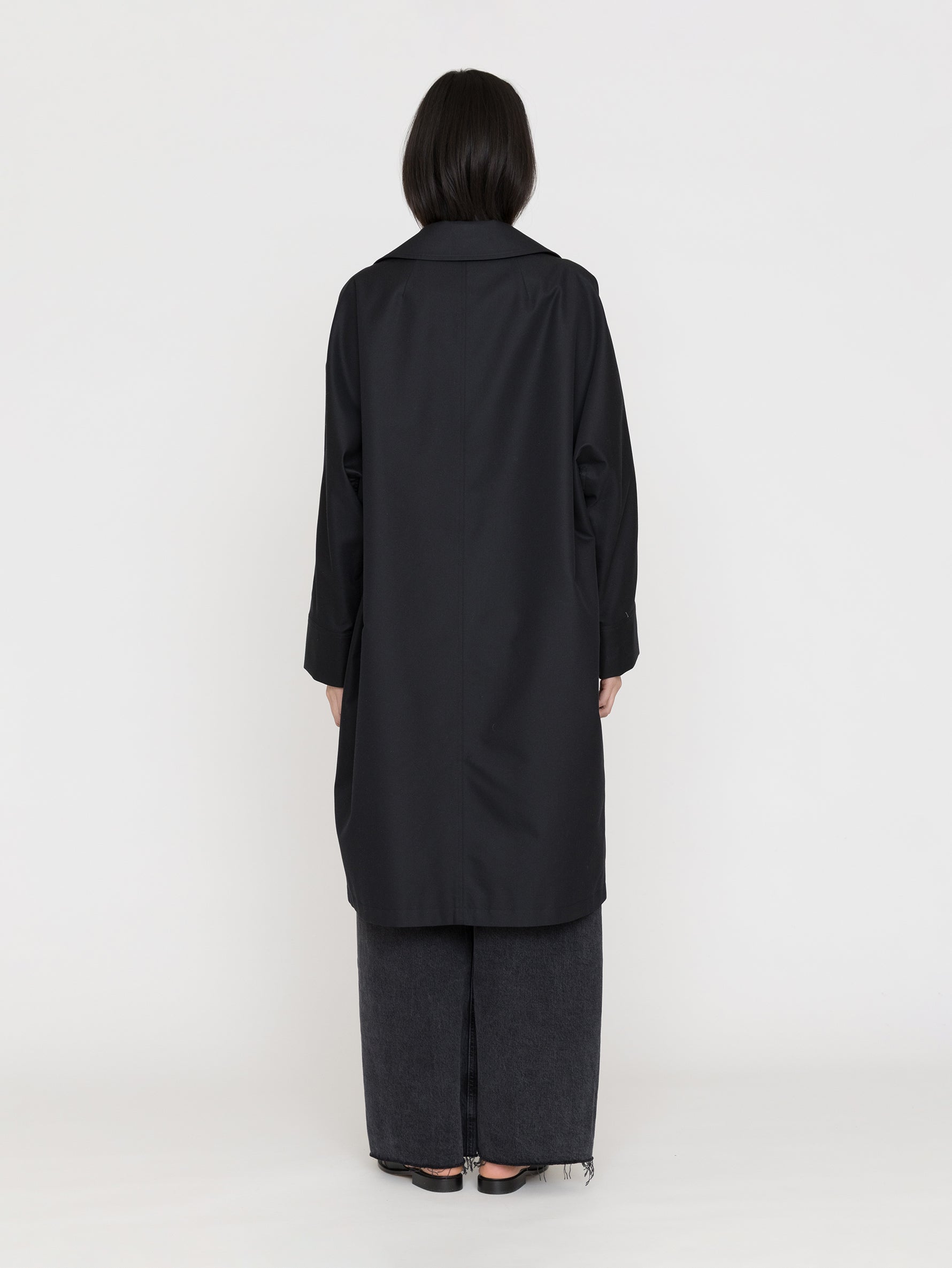 TICCA | テントトレンチコート TBFS-161(直営店限定カラー)ブラック