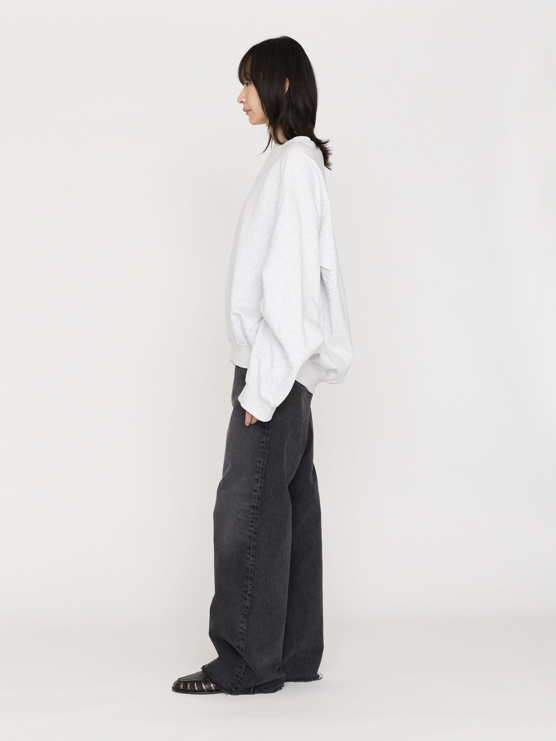 COGTHEBIGSMOKE | LEILA WIDE CUFF SWEAT SHIRT 14101-240-1206-1
