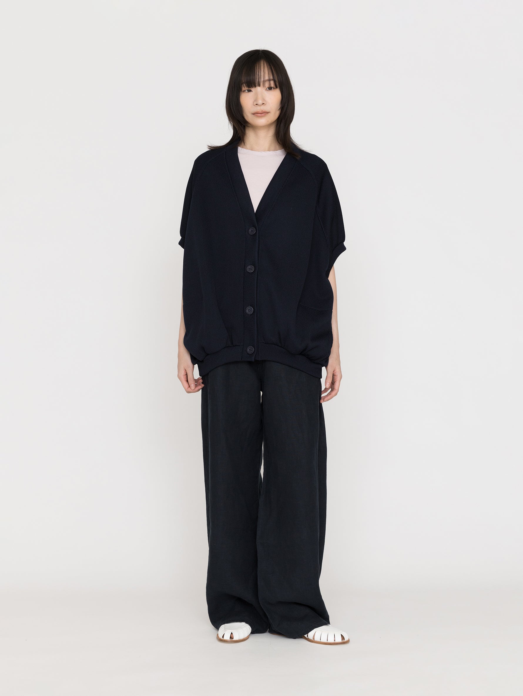 COGTHEBIGSMOKE | NEELA PUFF SLEEVE CARDIGAN 14201-239-1422-1