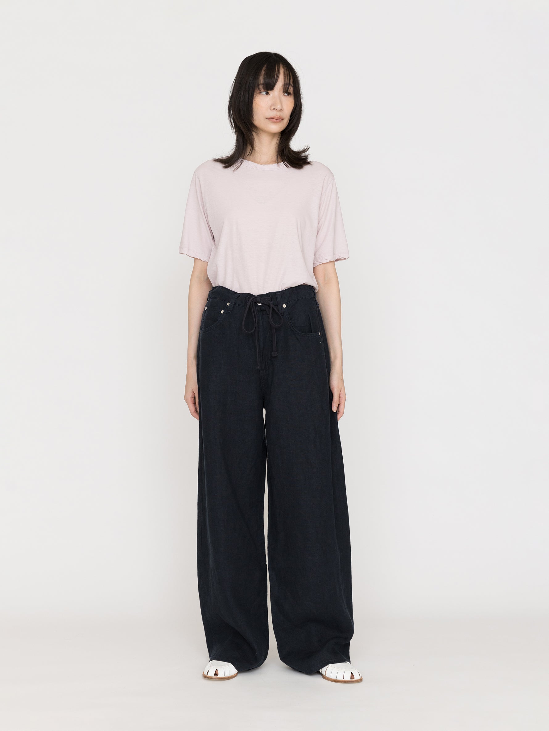 CITIZENS of HUMANITY | BRYNN DROWSTRING TROUSER IN LINEN 2144-1761