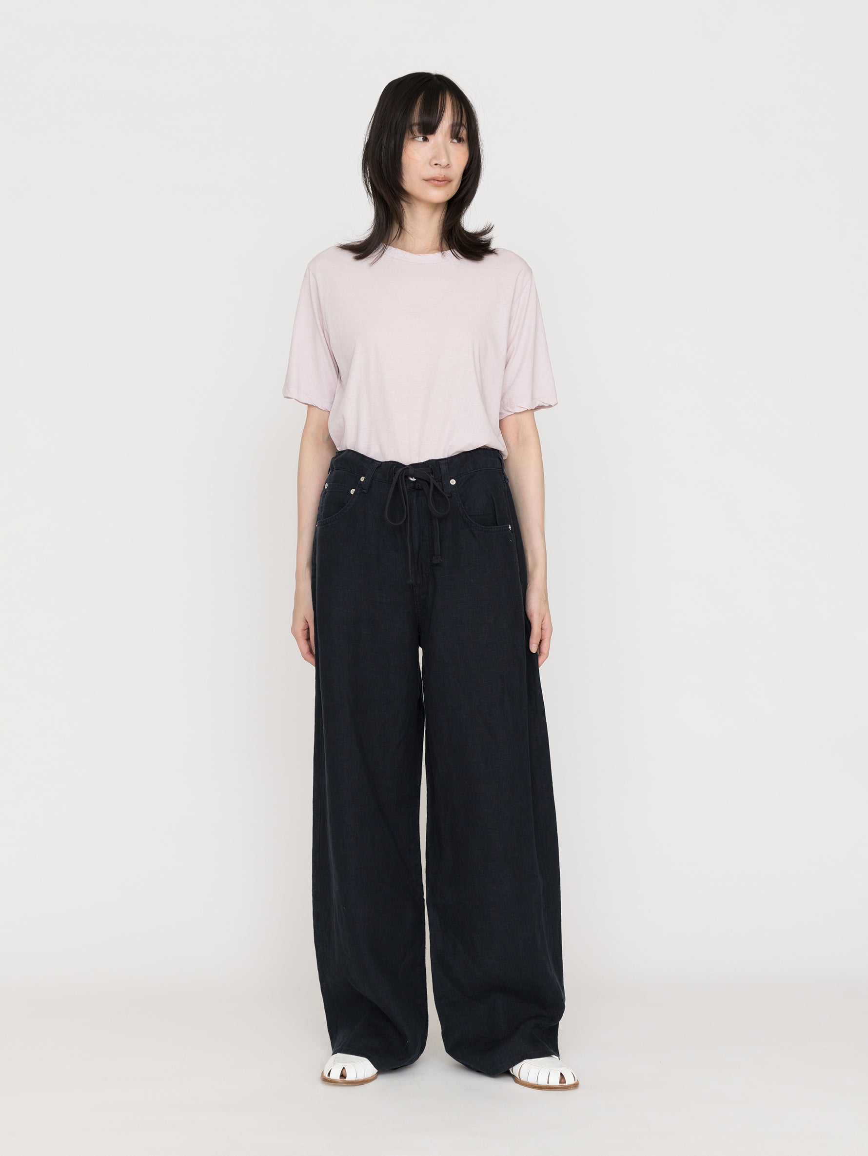 CITIZENS of HUMANITY | BRYNN DROWSTRING TROUSER IN LINEN 2144-1761