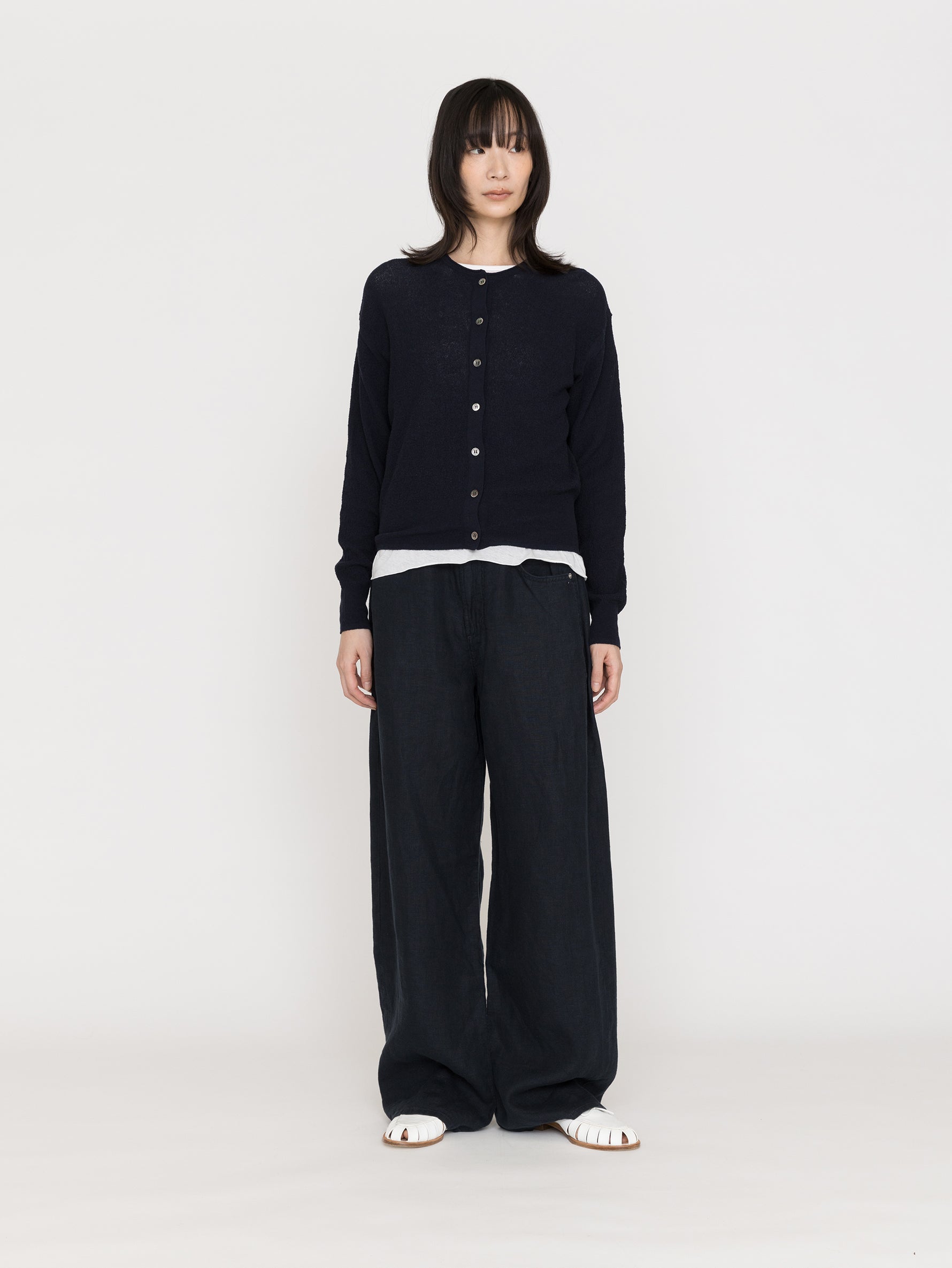 BATONER | AMUNDSEN CREW NECK CARDIGAN BN-26SL-026