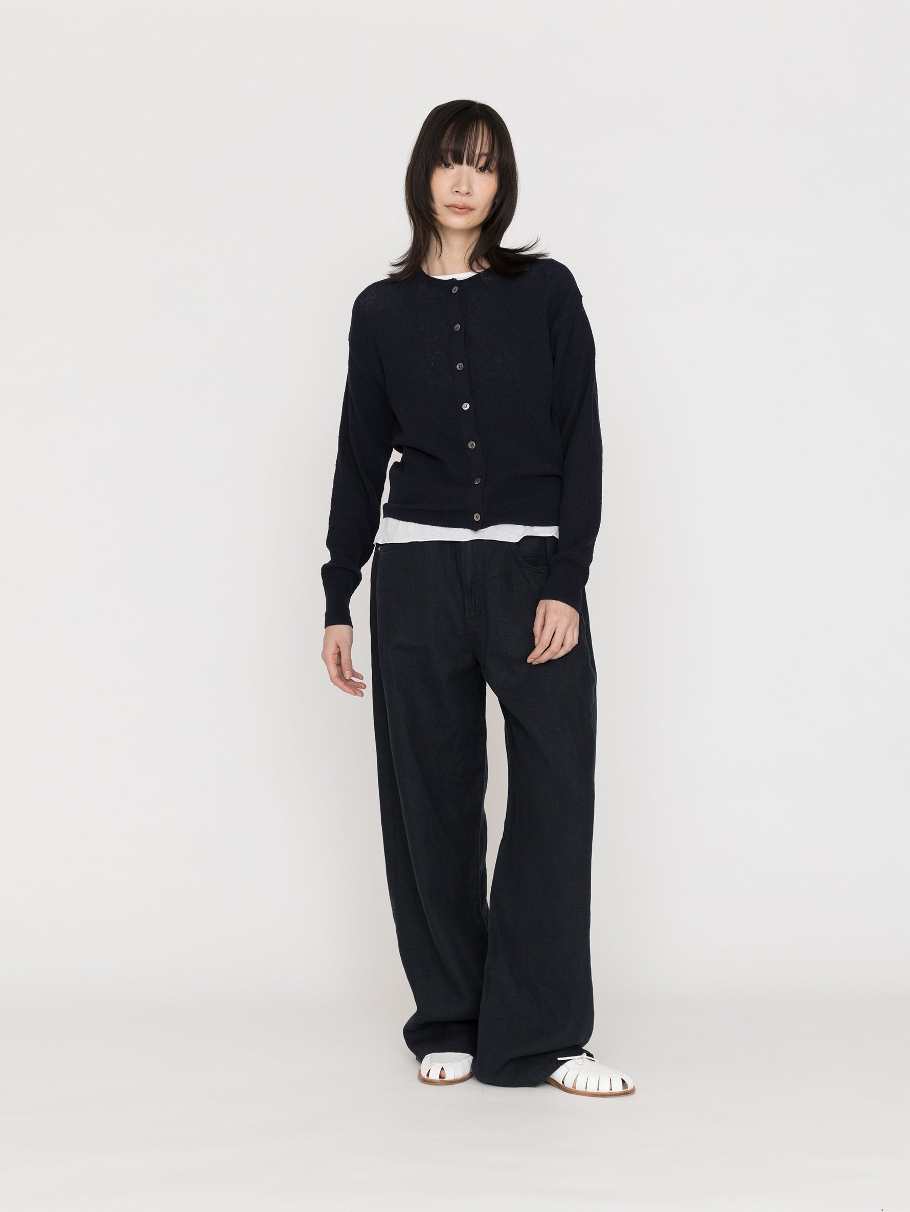 BATONER | AMUNDSEN CREW NECK CARDIGAN BN-26SL-026