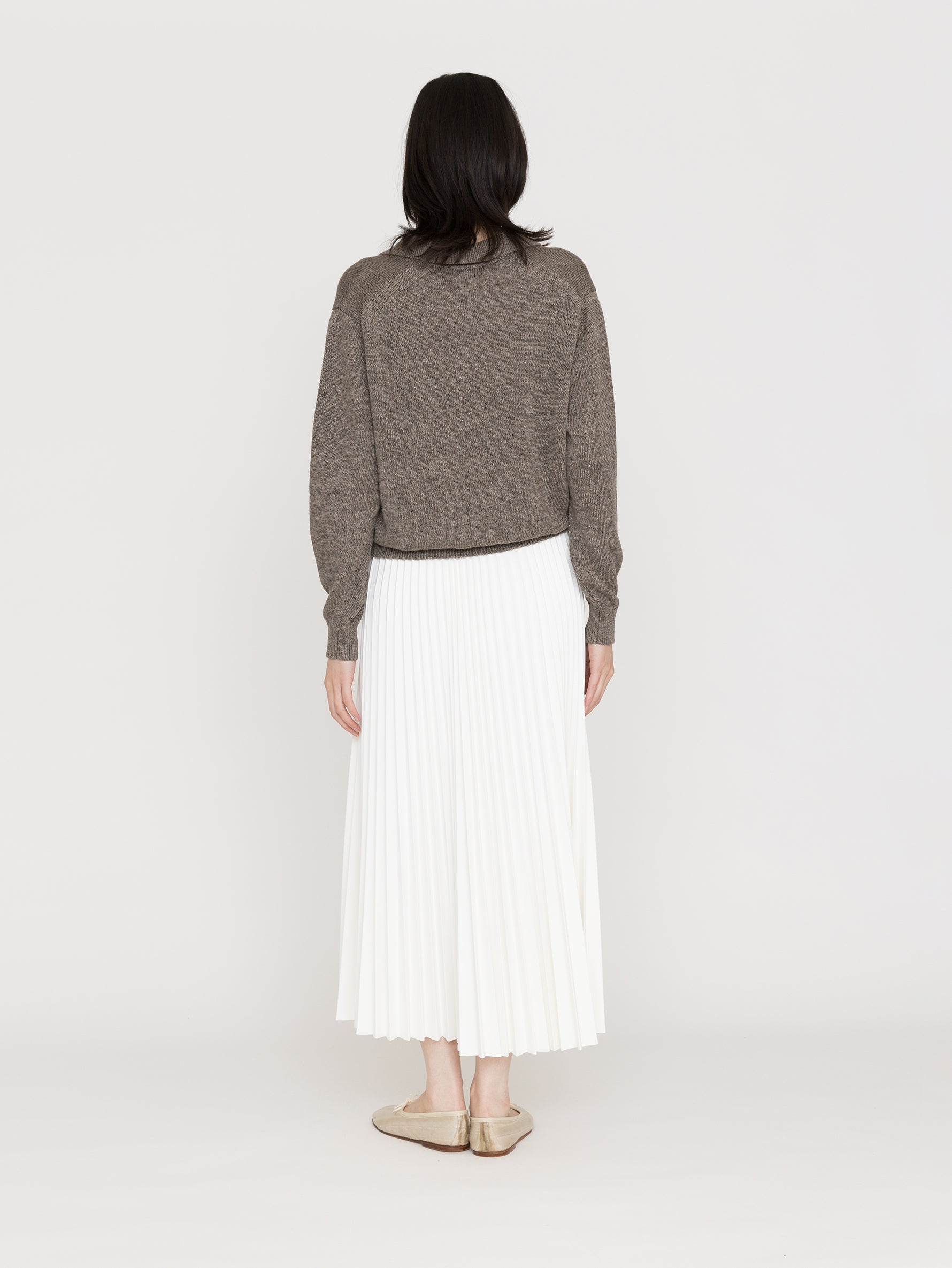 BATONER | WASHED HIGH COUNT LINEN SKIPPER BN-26SL-015