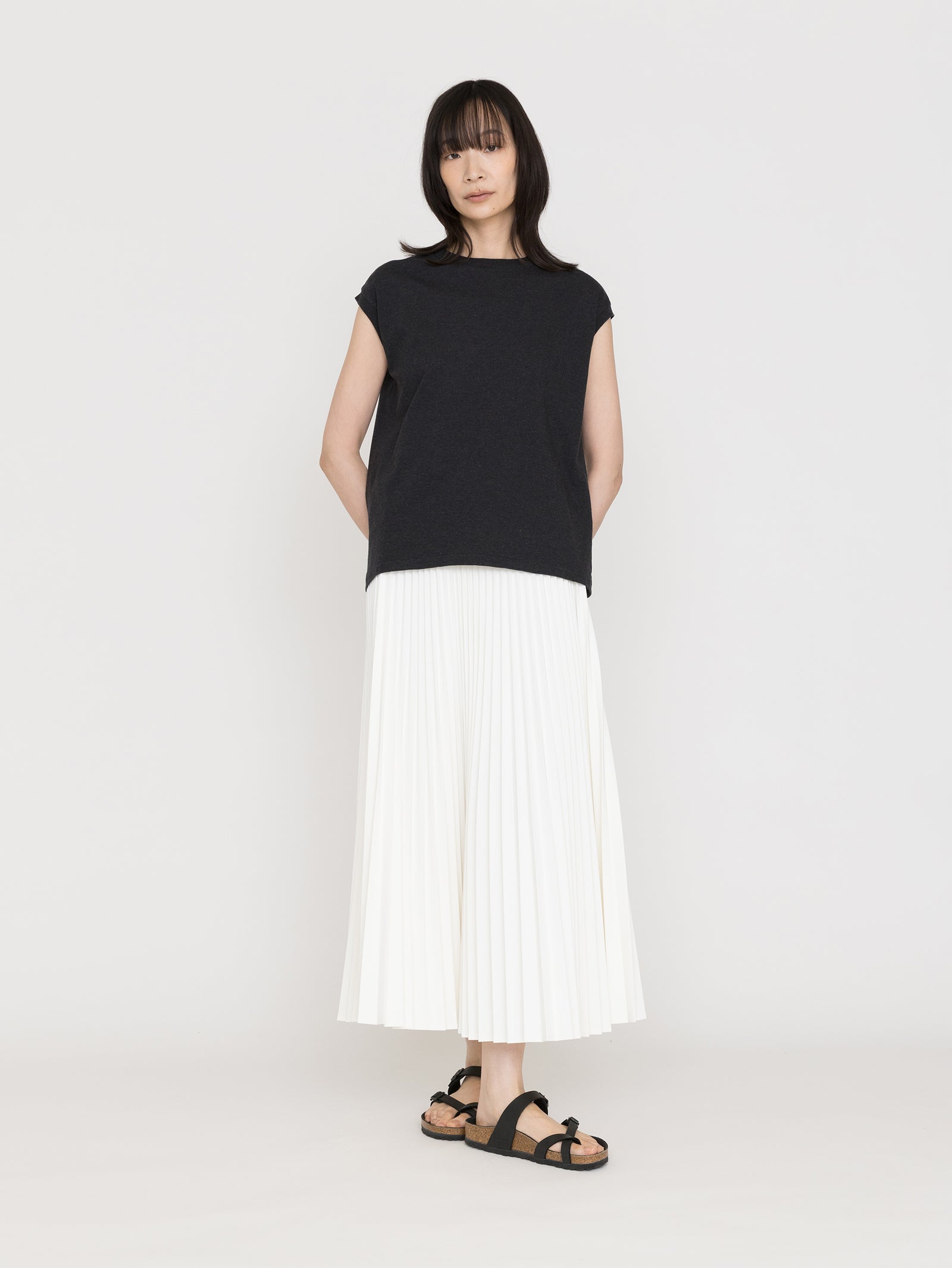 BATONER | MERIYASU NO SLEEVE T-SHIRT (PACK) BN-26SL-051 – H+HELIOTROPE