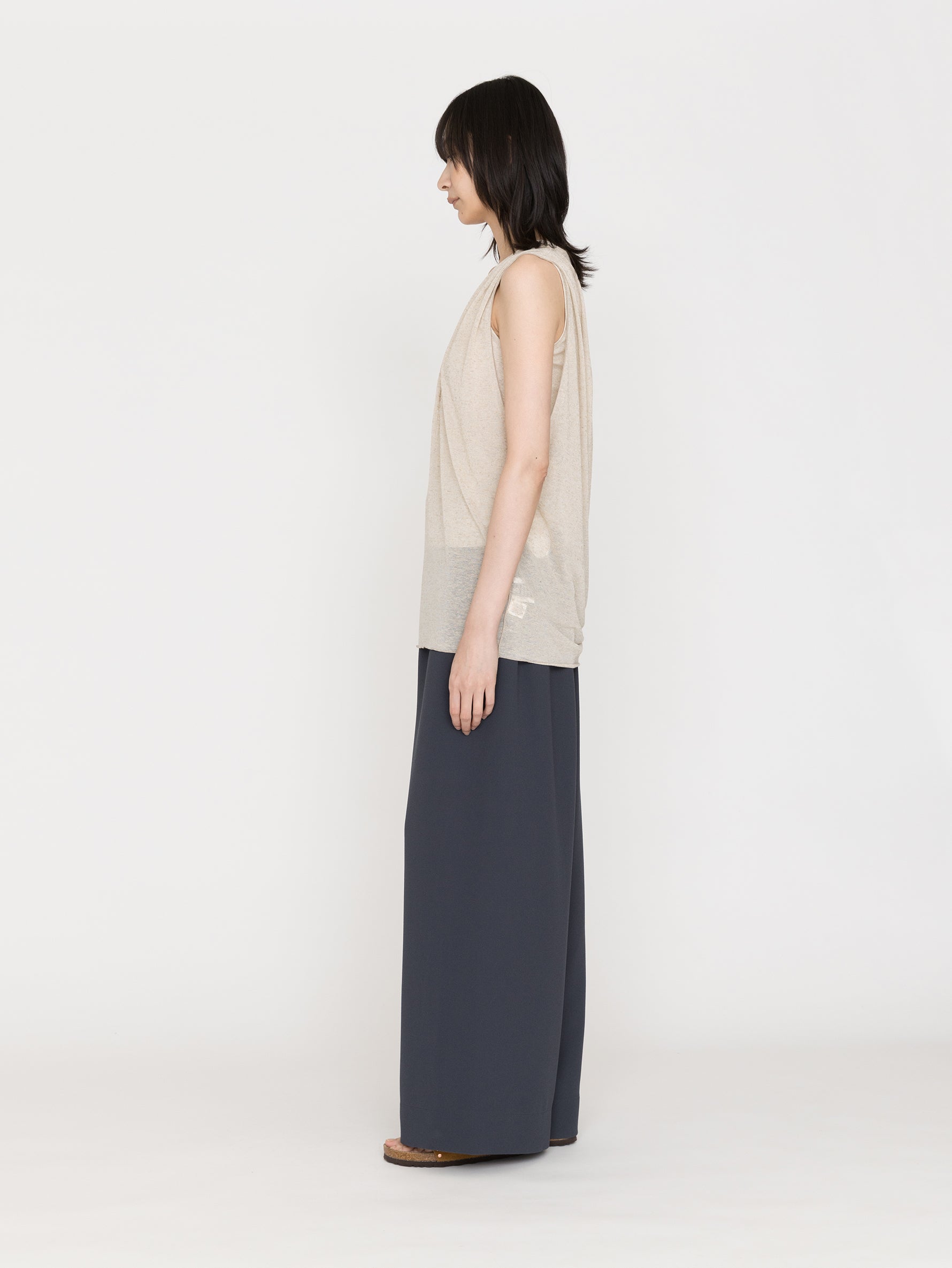 GGG | Draped No Sleeve Pull Over 02-01-1858