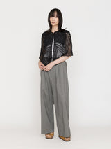 MAYDI | IMAGEN Tatting eith open spaces crochet stitch Cape (For Women)