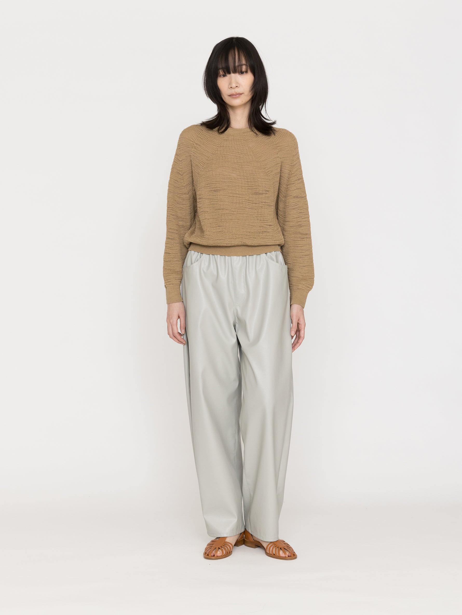 BATONER | SLUBY SIGNATURE CREW NECK BN-26SL-032