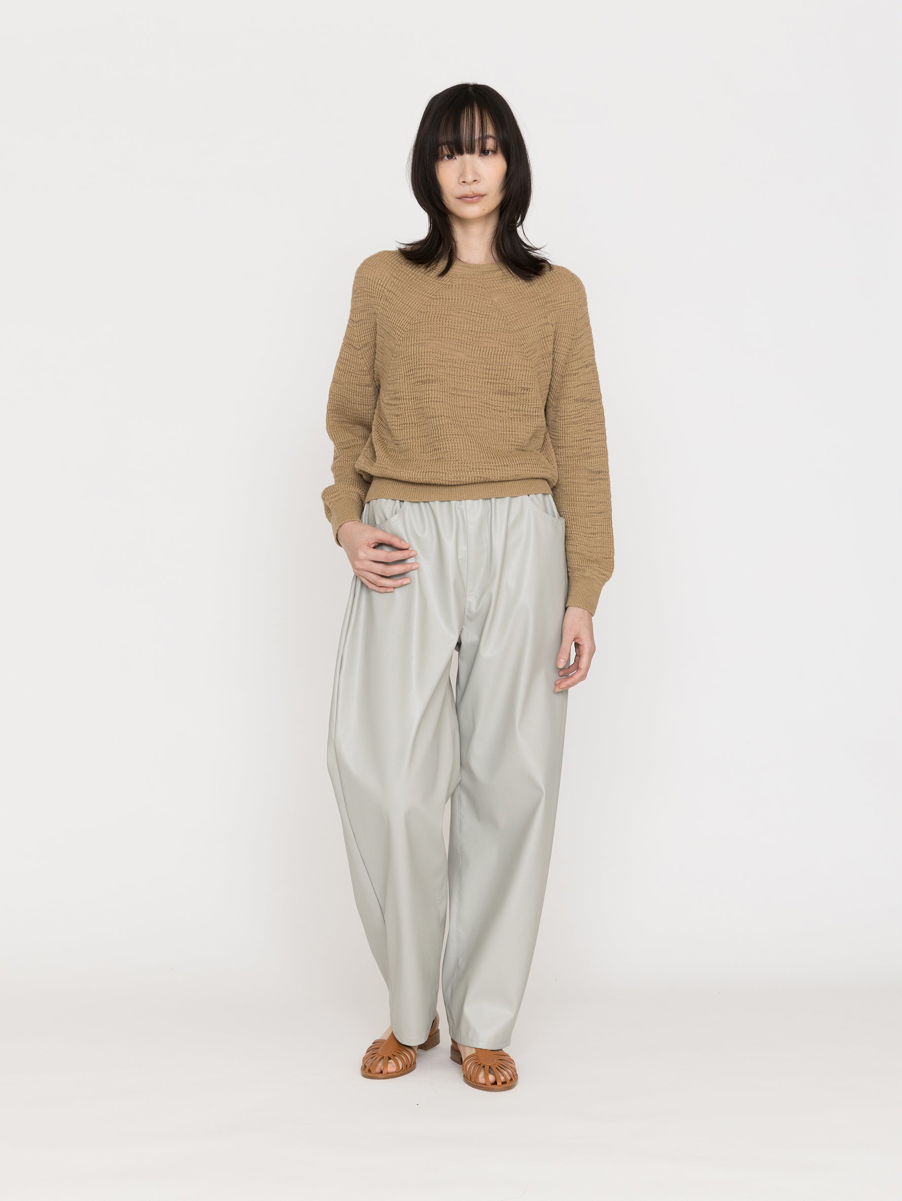 BATONER | SLUBY SIGNATURE CREW NECK BN-26SL-032