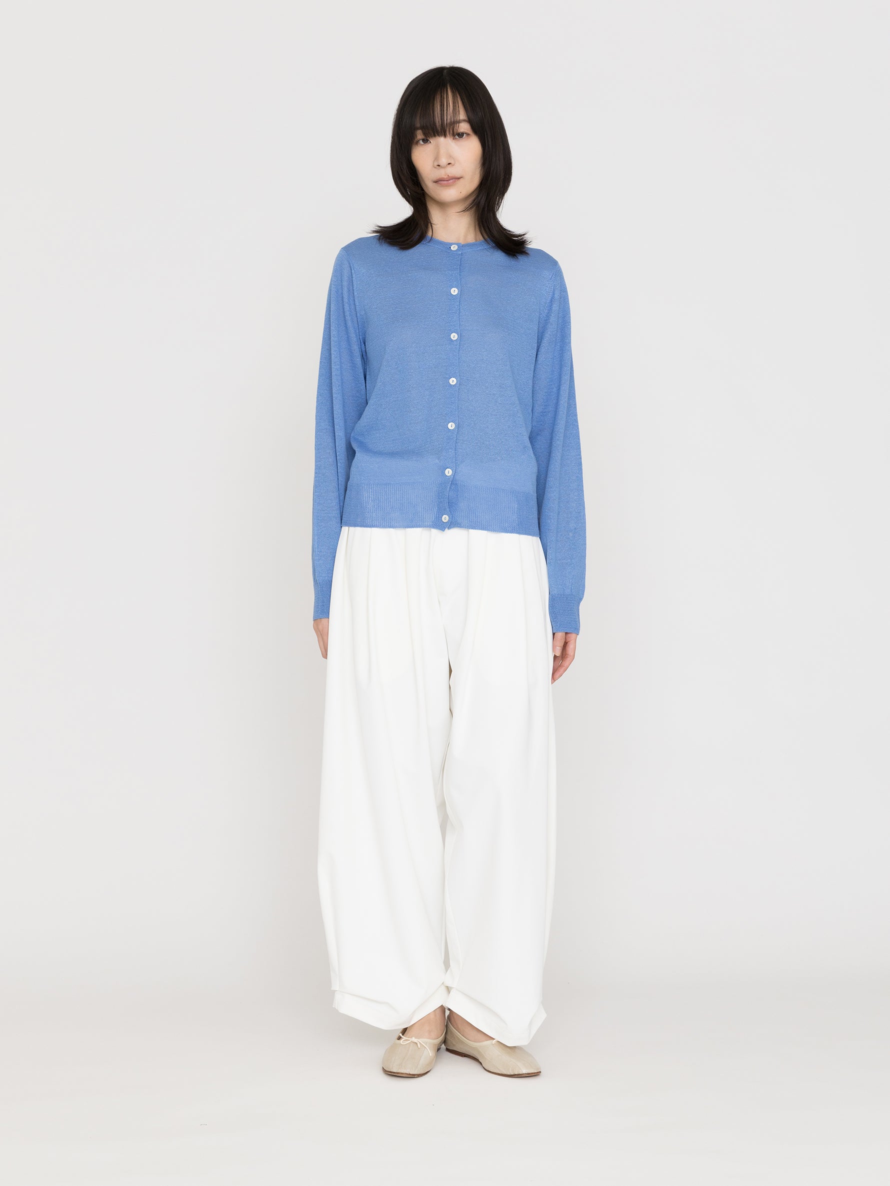 NOTHING WRITTEN | ROLA LINEN CARDIGAN NW26PS-1047