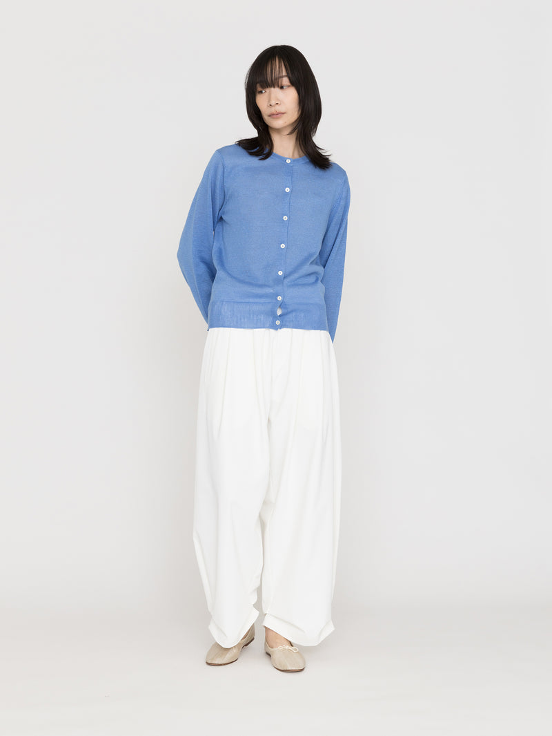 NOTHING WRITTEN | ROLA LINEN CARDIGAN NW26PS-1047 – H+HELIOTROPE