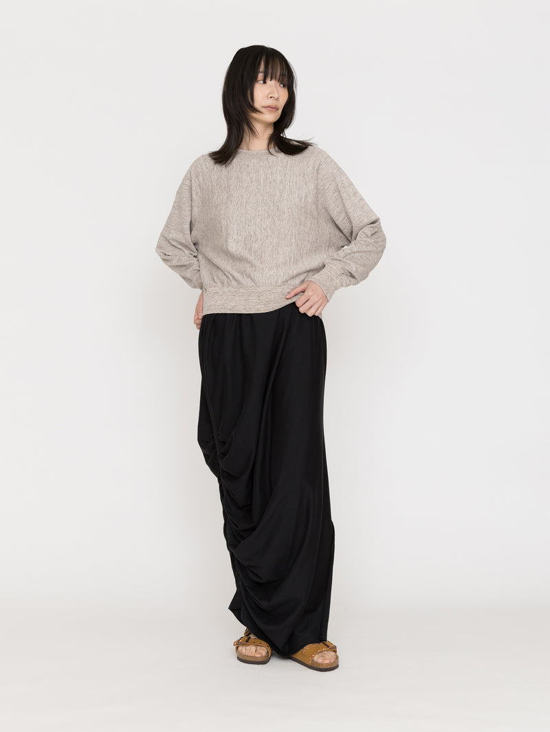 BATONER | BELGIAN LINEN URAKE LONG SLEEVE BN-26SL-035 – H+HELIOTROPE