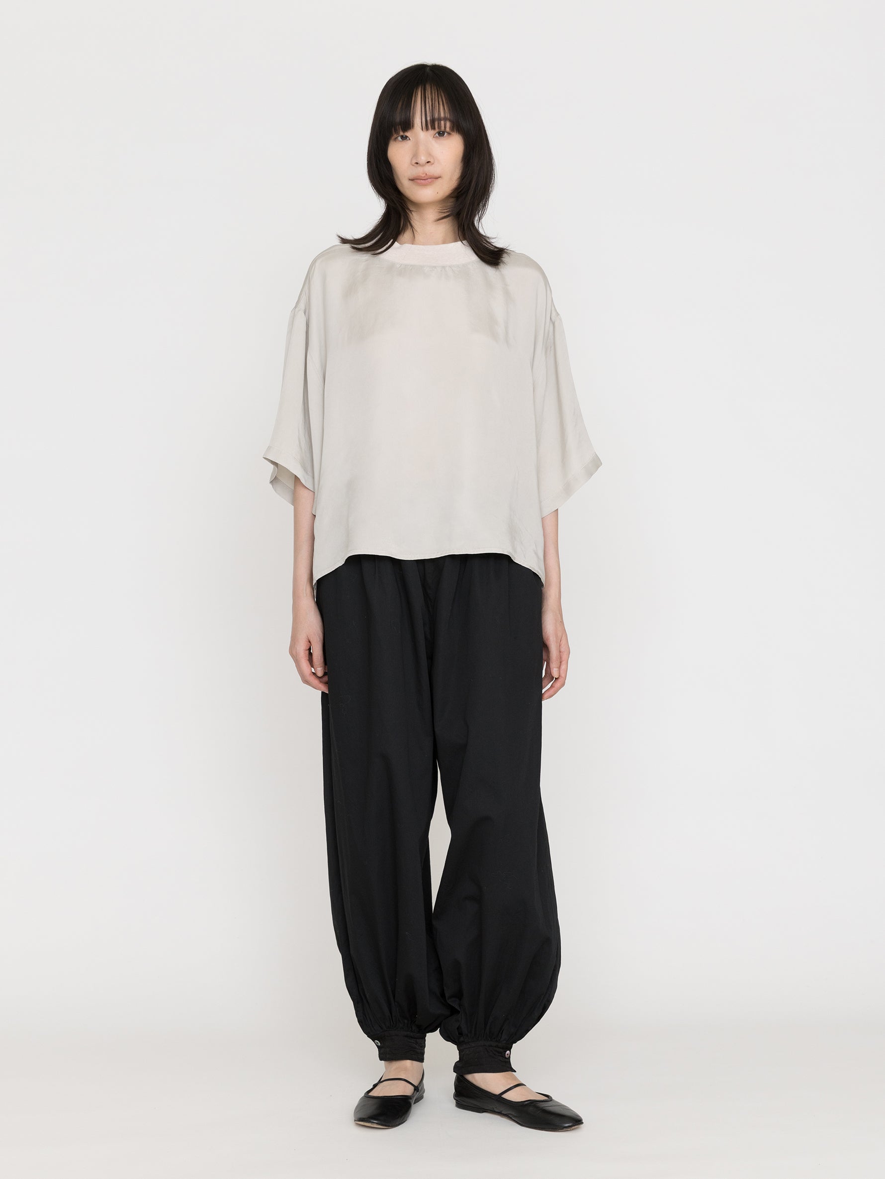 TICCA |ｷｭﾌﾟﾗﾌｨﾌﾞﾘﾙTｼｬﾂﾌﾞﾗｳｽ TBFA-153 / white , beige , khaki（色別注）