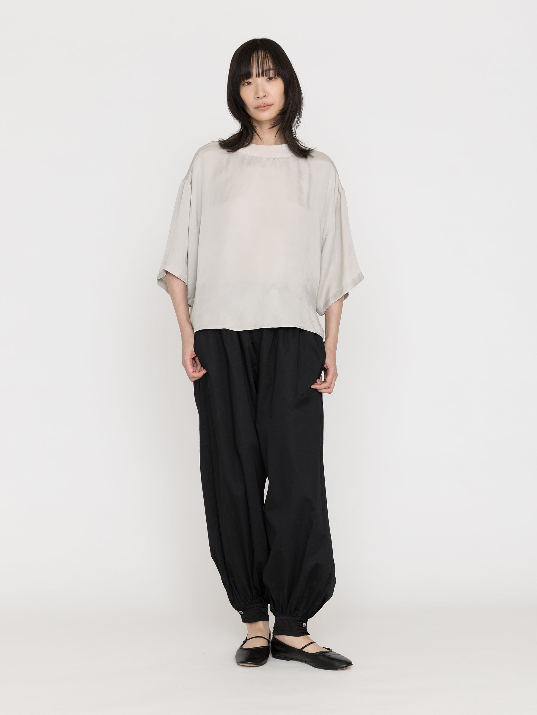 TICCA |ｷｭﾌﾟﾗﾌｨﾌﾞﾘﾙTｼｬﾂﾌﾞﾗｳｽ TBFA-153 / white , beige , khaki（色別注）