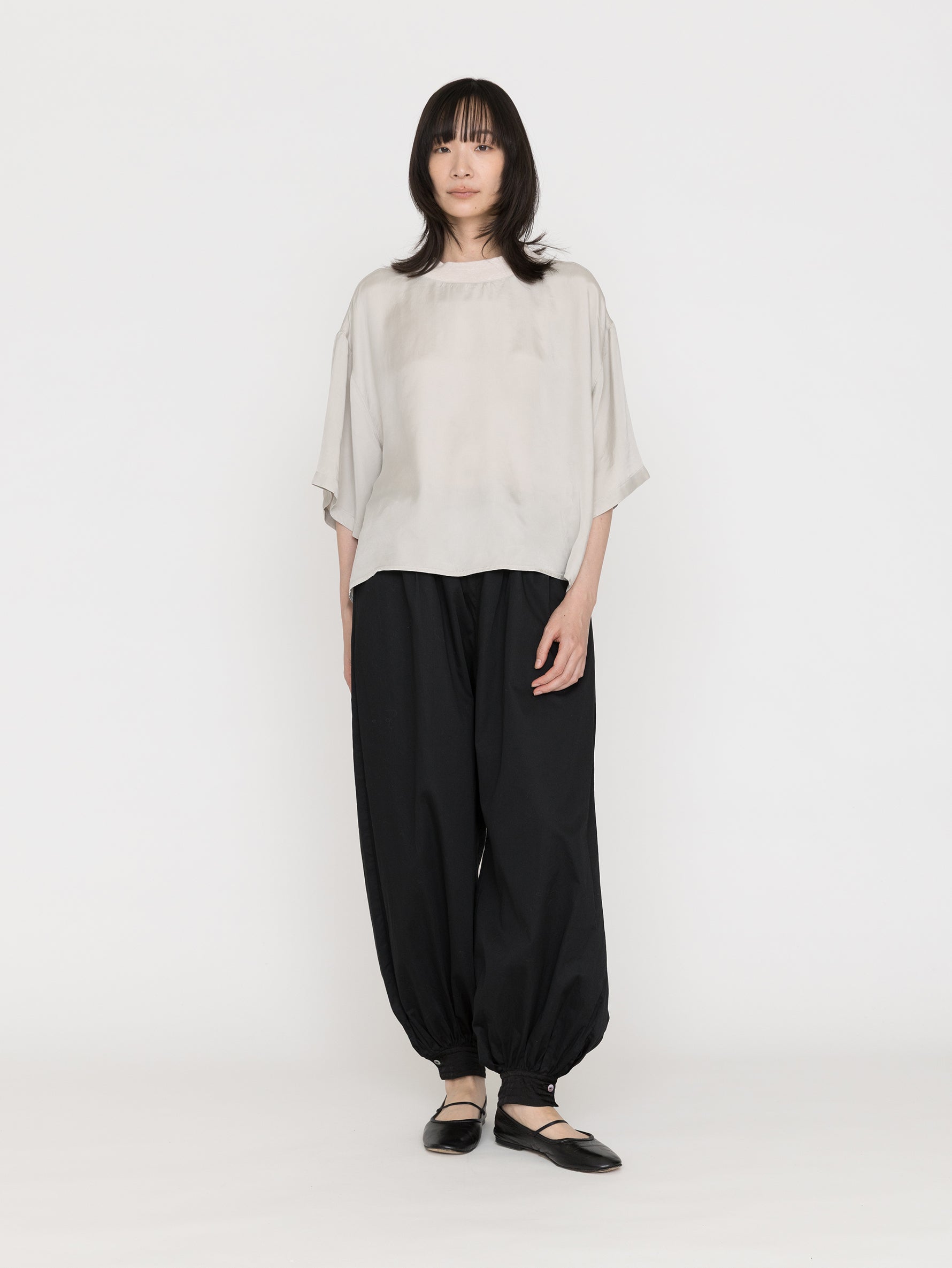 TICCA |ｷｭﾌﾟﾗﾌｨﾌﾞﾘﾙTｼｬﾂﾌﾞﾗｳｽ TBFA-153 / white , beige , khaki（色別注）