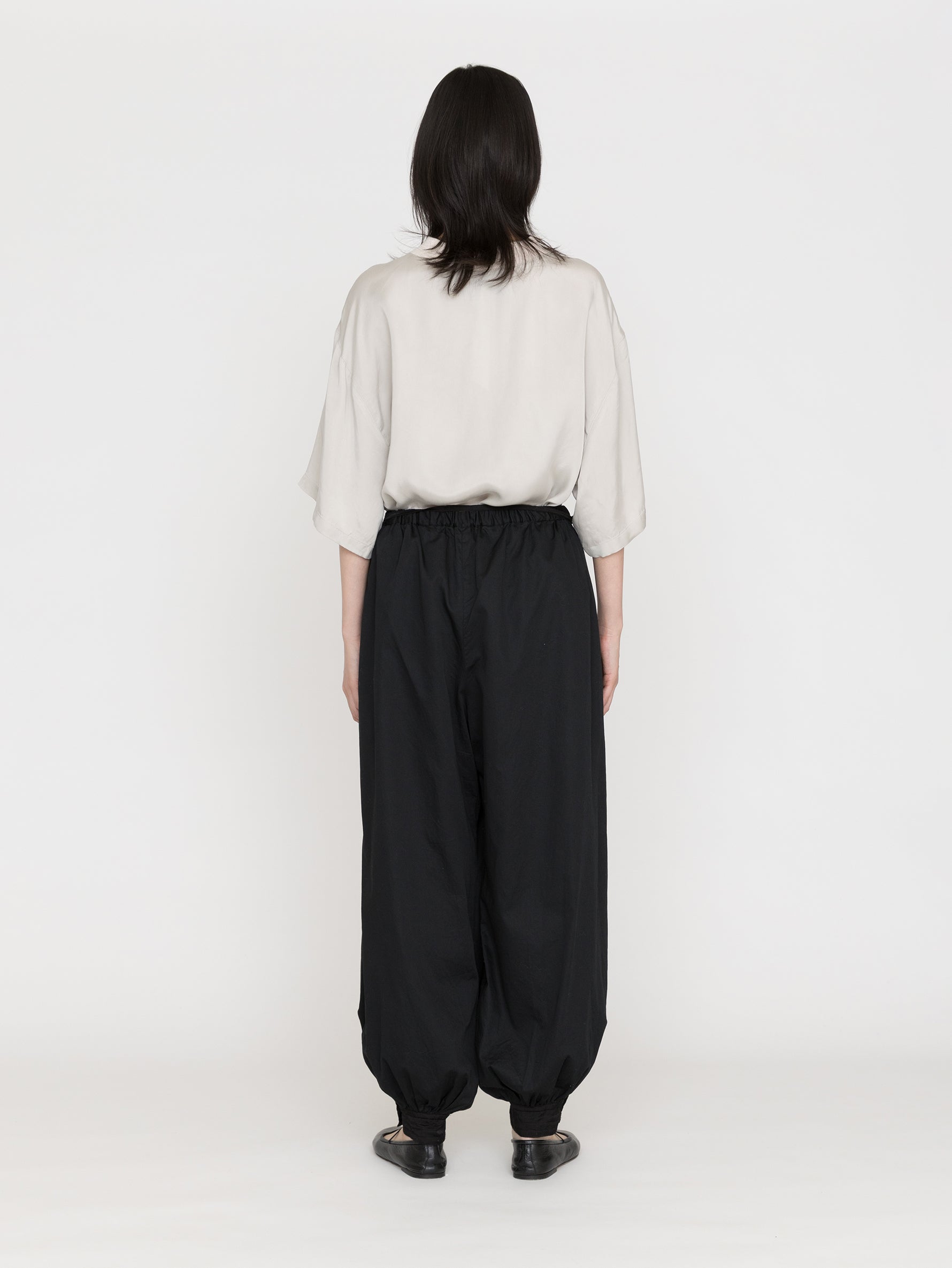 enrica | ハンドウォッシュドドレープパンツ PANTS 156