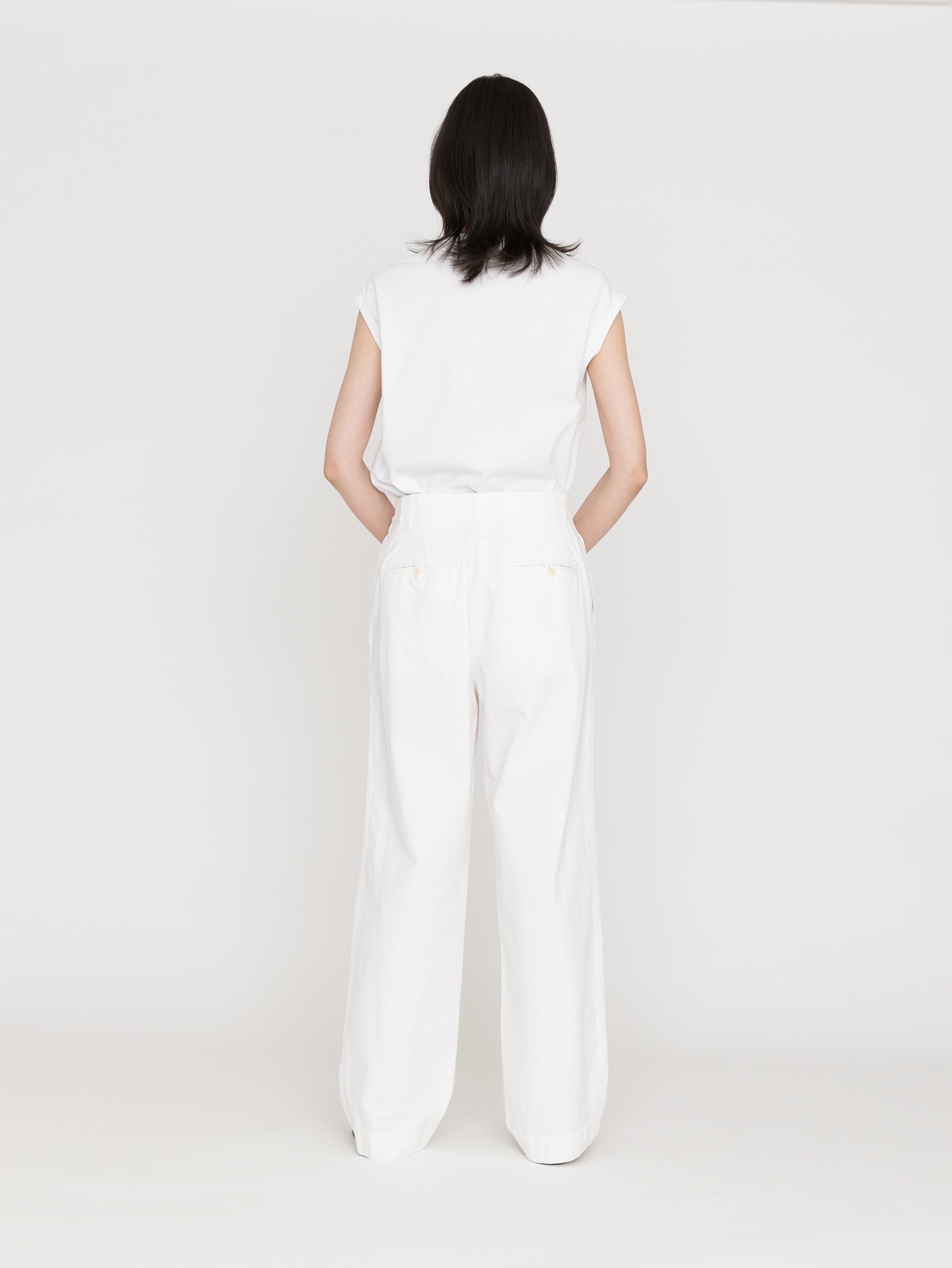 NOTHING WRITTEN | LENA 3-TUCK PANTS NW26PS-1085