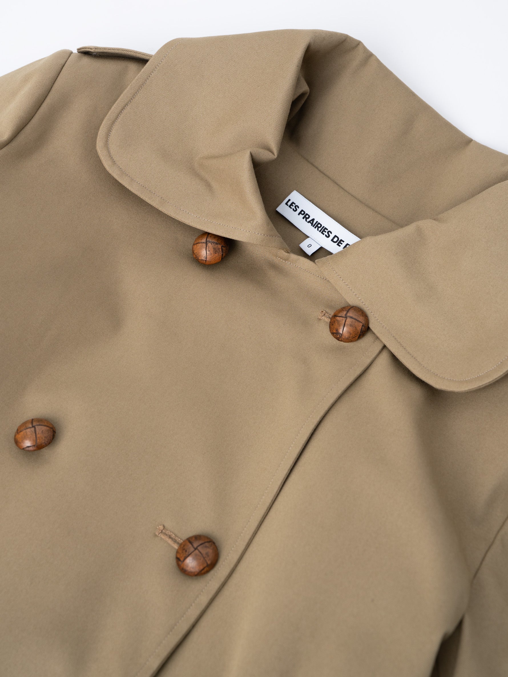 LES PRAIRIES DE PARIS レ プレリード パリ| REVERSIBLE 2WAY TRENCH