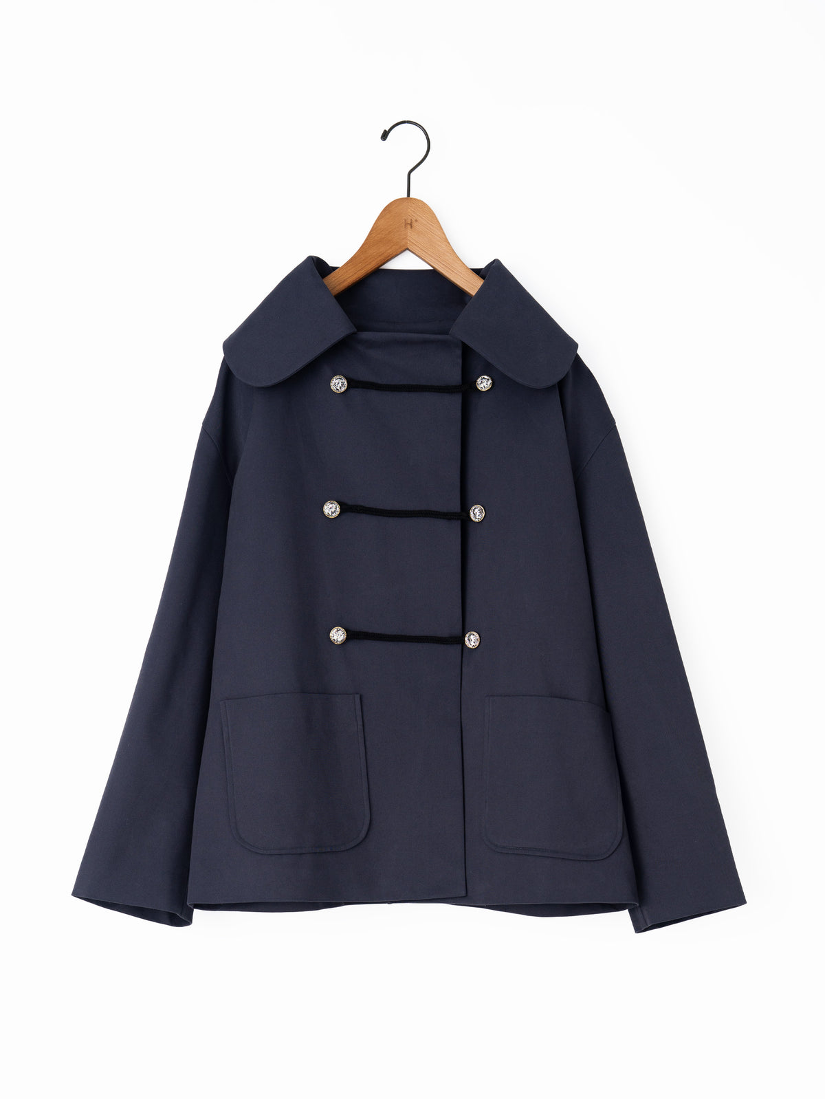 LES PRAIRIES DE PARIS リバーシブルショートコート LES PRAIRIES DE PARIS – H+HELIOTROPE