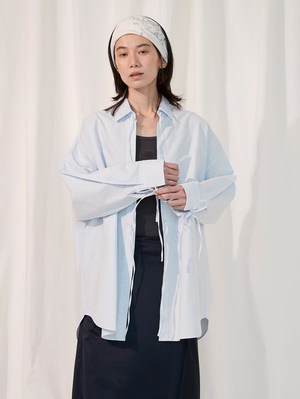 VIOLETTE ROOM |COTTON STRINGS BIG SHIRTS