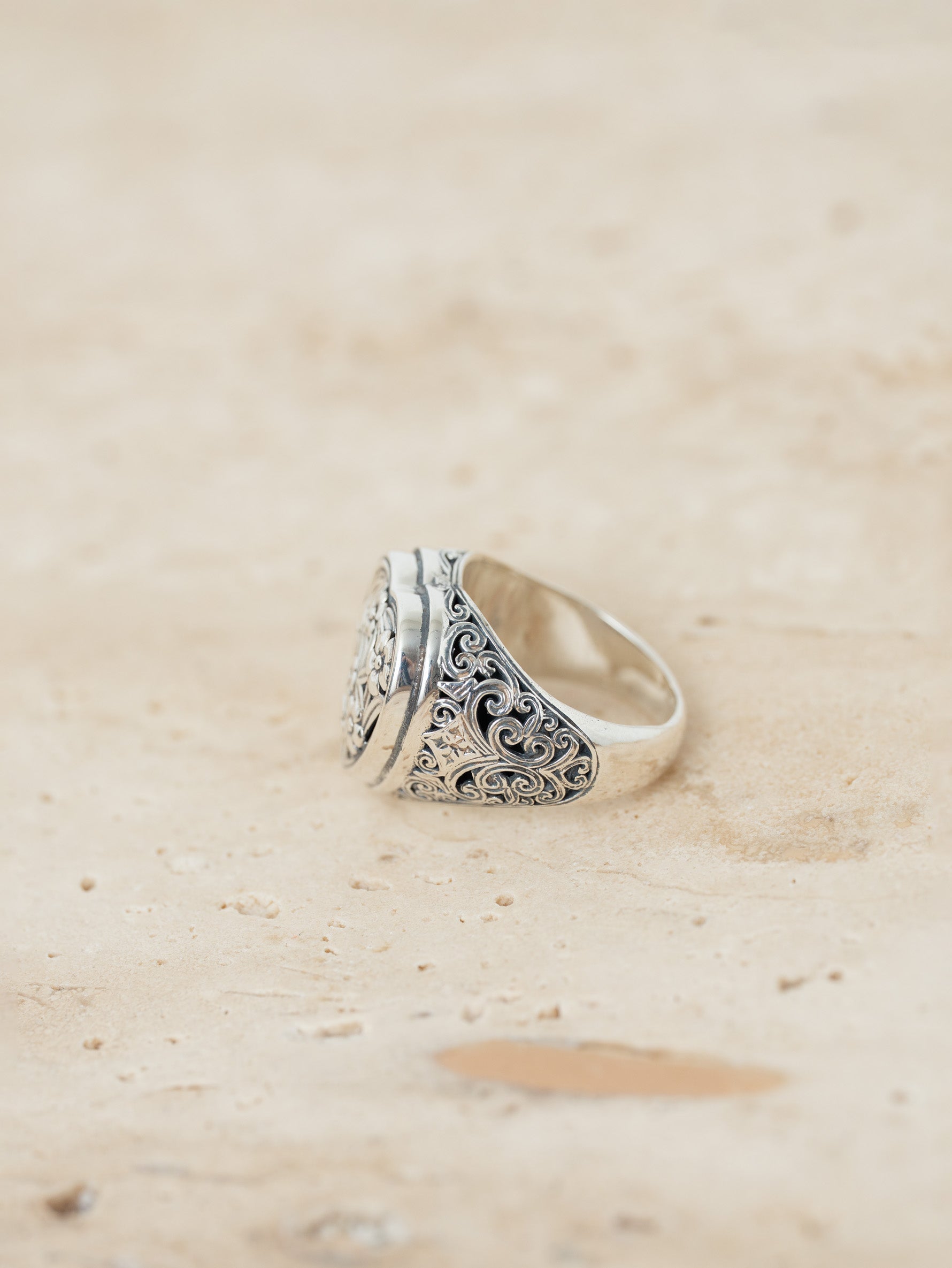 GEROCHRISTO | Harmony Heart Ring in Sterling Silver 925 20640