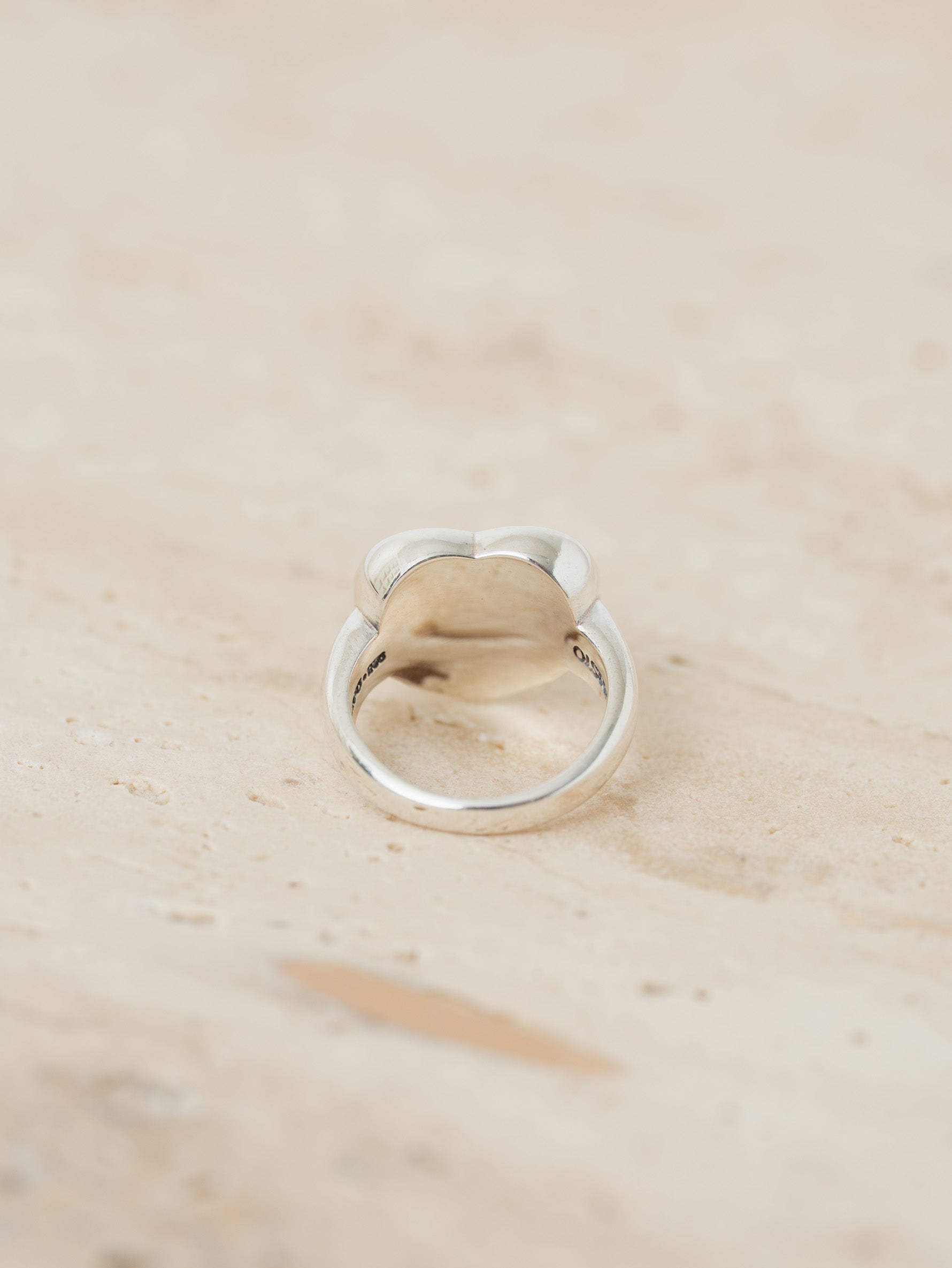 GEROCHRISTO | Simplicity Heart Ring in Sterling Silver 20642