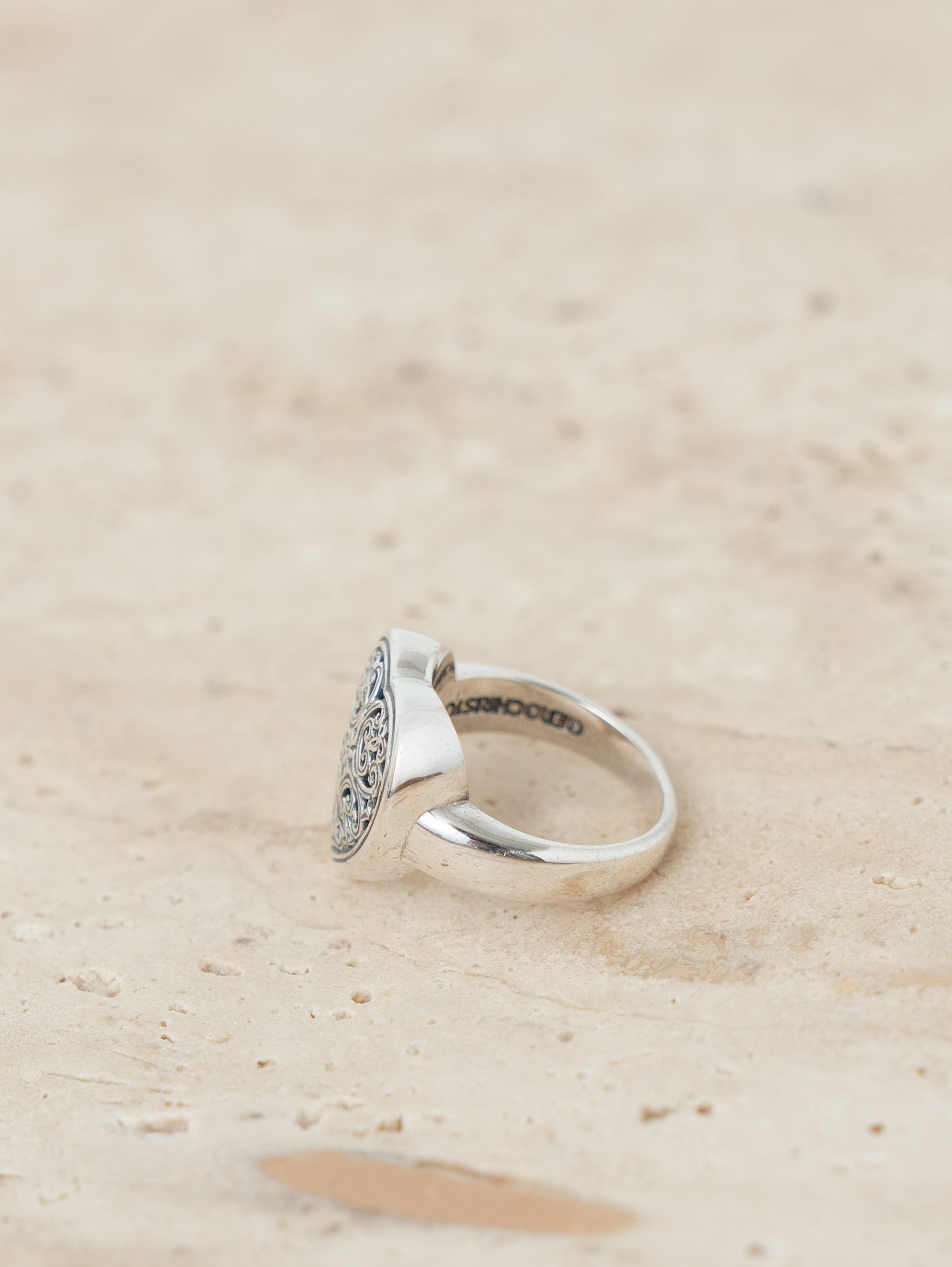 GEROCHRISTO | Simplicity Heart Ring in Sterling Silver 20642