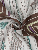 manipuri | ＜コットンシルクストール120＞ニュースペイパー 0141333004