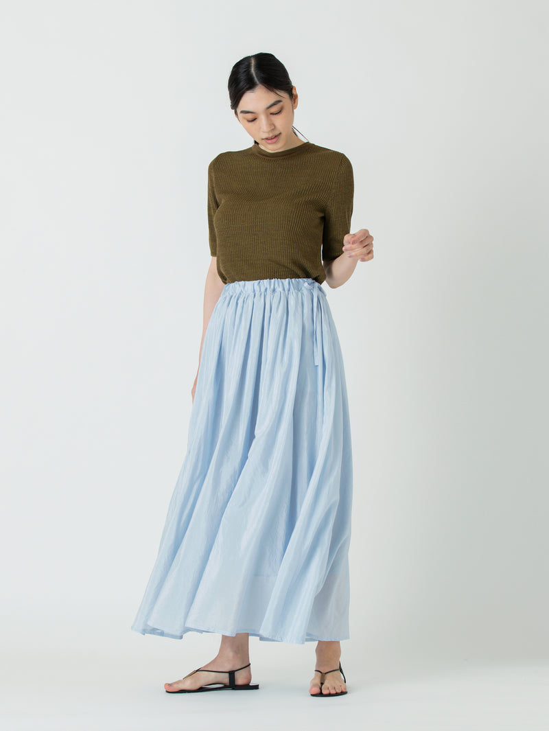 enrica | 綿シルクギャザースカート