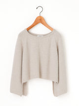 enrica | チャイニーズラクーン混ニットケープ KNIT156