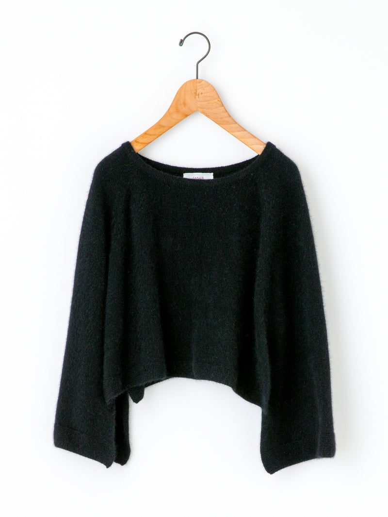 enrica | チャイニーズラクーン混ニットケープ KNIT156