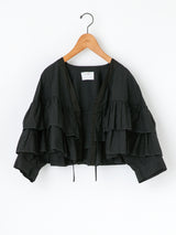 enrica | 綿シルクサテンボレロトップス TOPS118