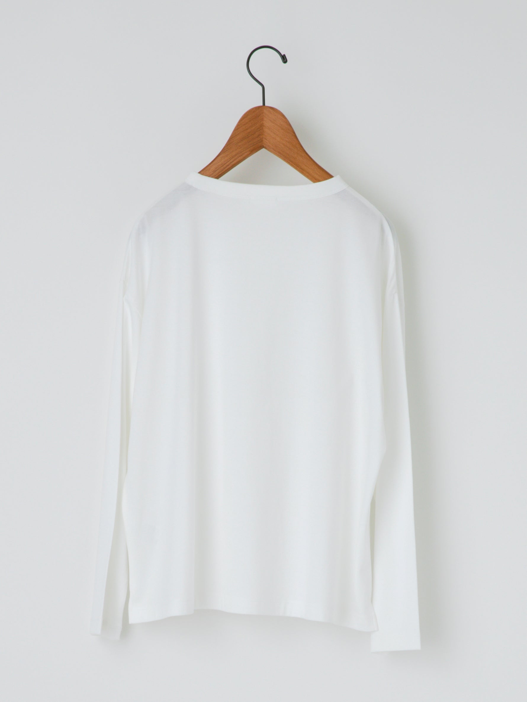 handvaerk | 60/2 ボトルネック長袖Tシャツ #6116