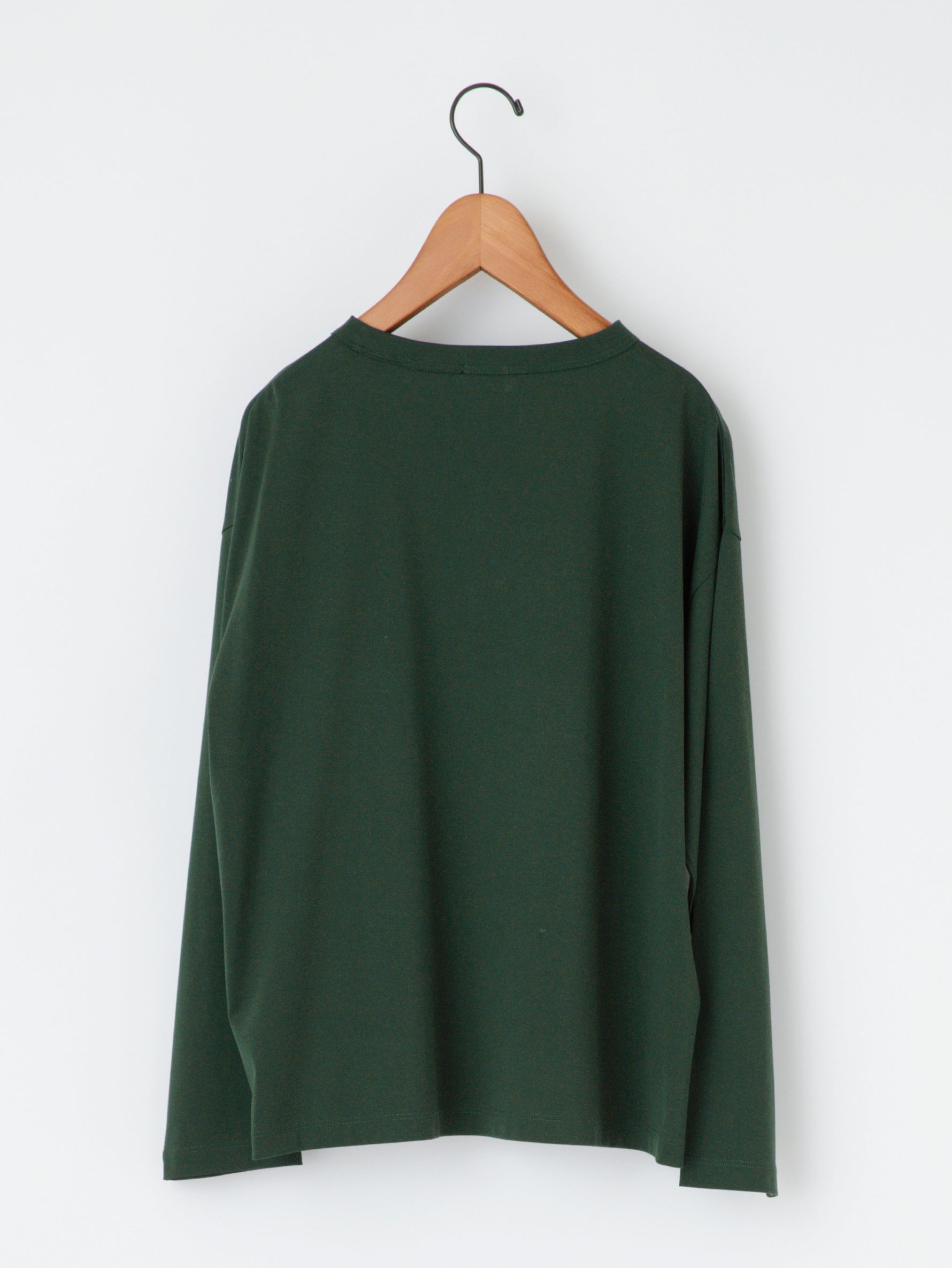handvaerk | 60/2 ボトルネック長袖Tシャツ #6116