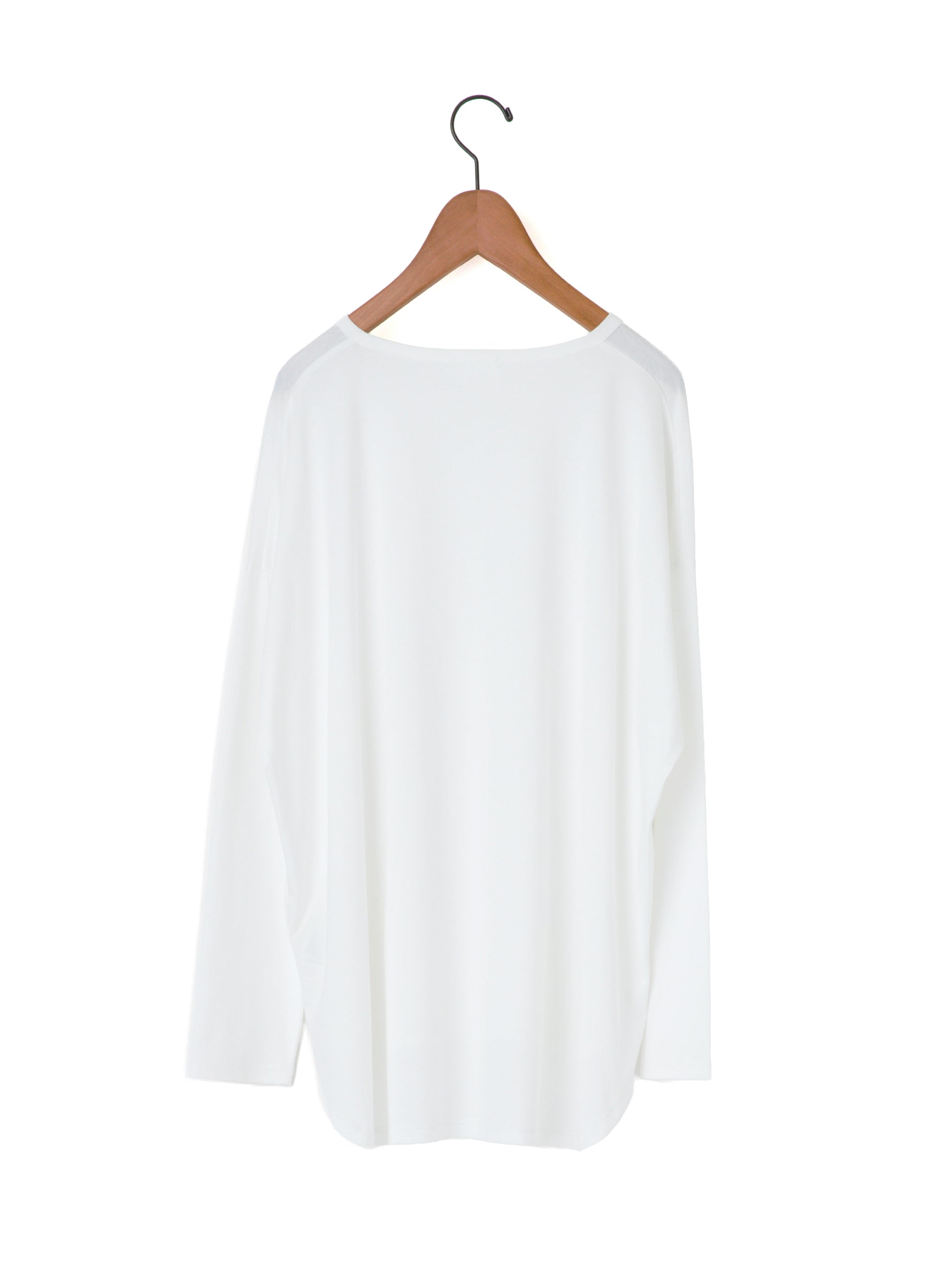 handvaerk | 60/2 ラウンドテイル長袖Tシャツ #6125