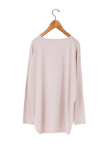 handvaerk | 60/2 ラウンドテイル長袖Tシャツ #6125