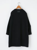 COGTHEBIGSMOKE | ノーカラーコート EMILY ROUND NECK COAT