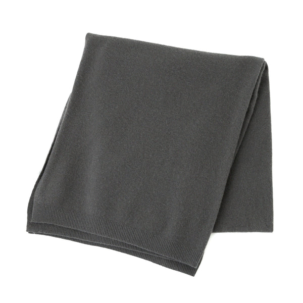 ASAUCE MELER | ミドルゲージカシミヤニットストール – H+HELIOTROPE