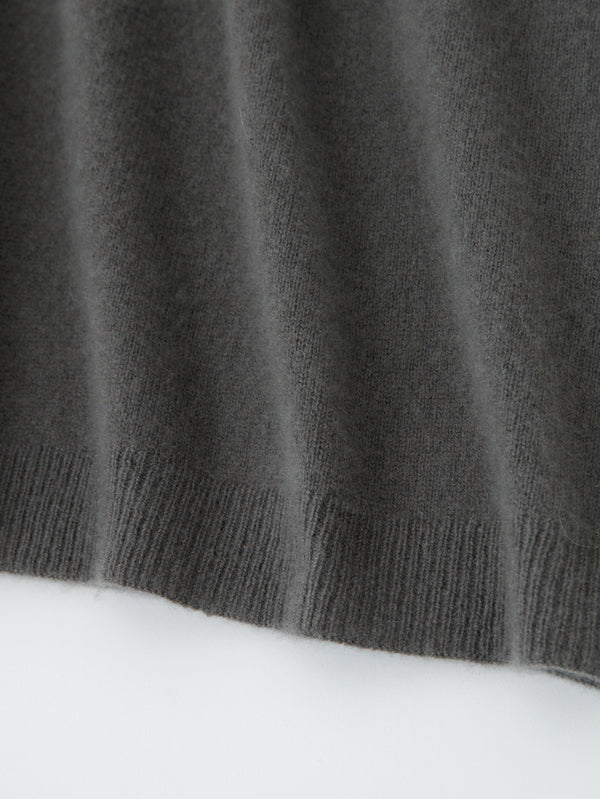 ASAUCE MELER | ミドルゲージカシミヤニットストール