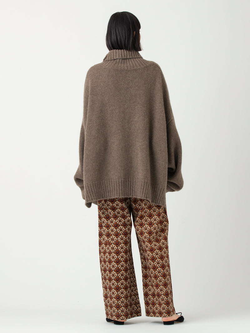 SEEALL | OVERSIZED HIGHNECK SWEATER SAU31KJ683YAK