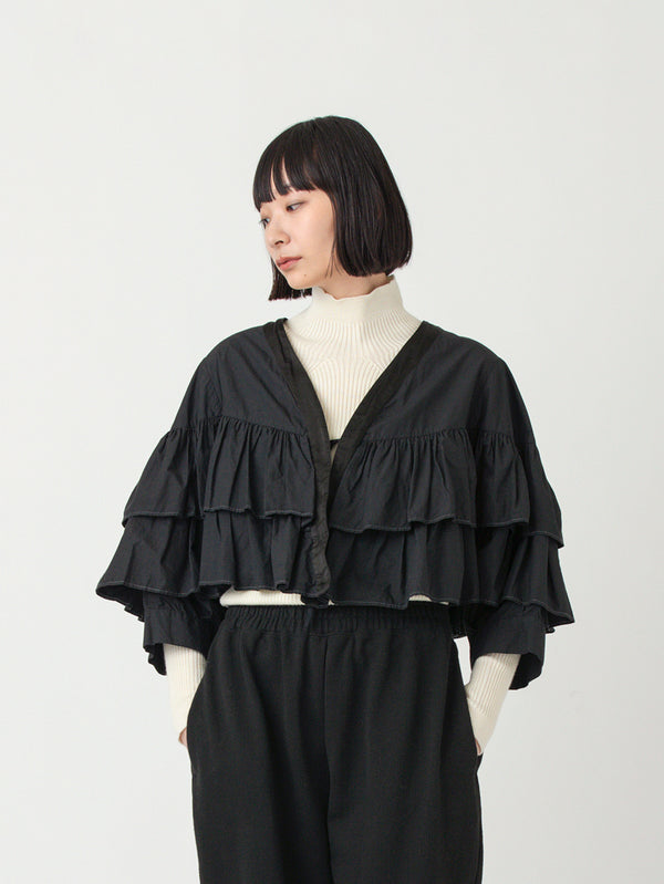 enrica | 綿シルクサテンボレロトップス TOPS118