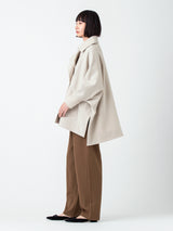 COGTHEBIGSMOKE| Aラインピーコート GWYNETH PEACOAT