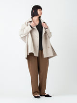 COGTHEBIGSMOKE| Aラインピーコート GWYNETH PEACOAT