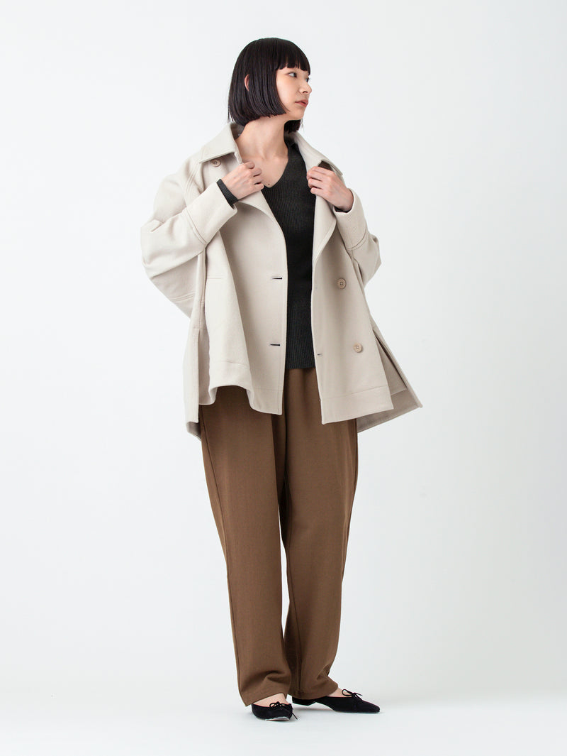 COGTHEBIGSMOKE| Aラインピーコート GWYNETH PEACOAT