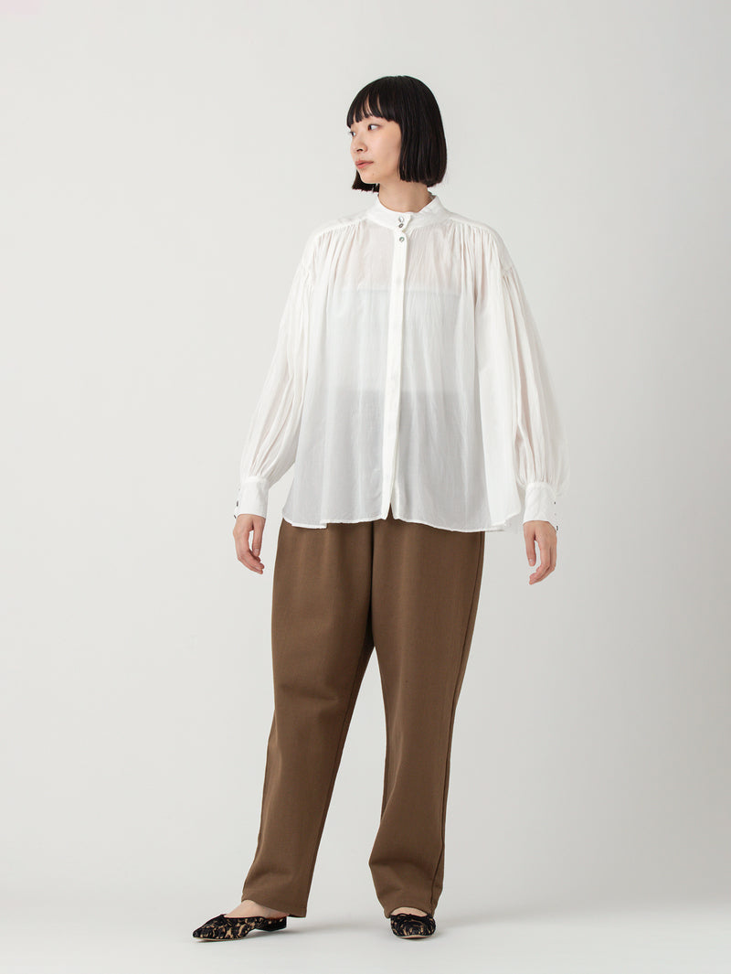 enrica | ボタニカルダイ染め綿シルクブラウス BLOUSE118
