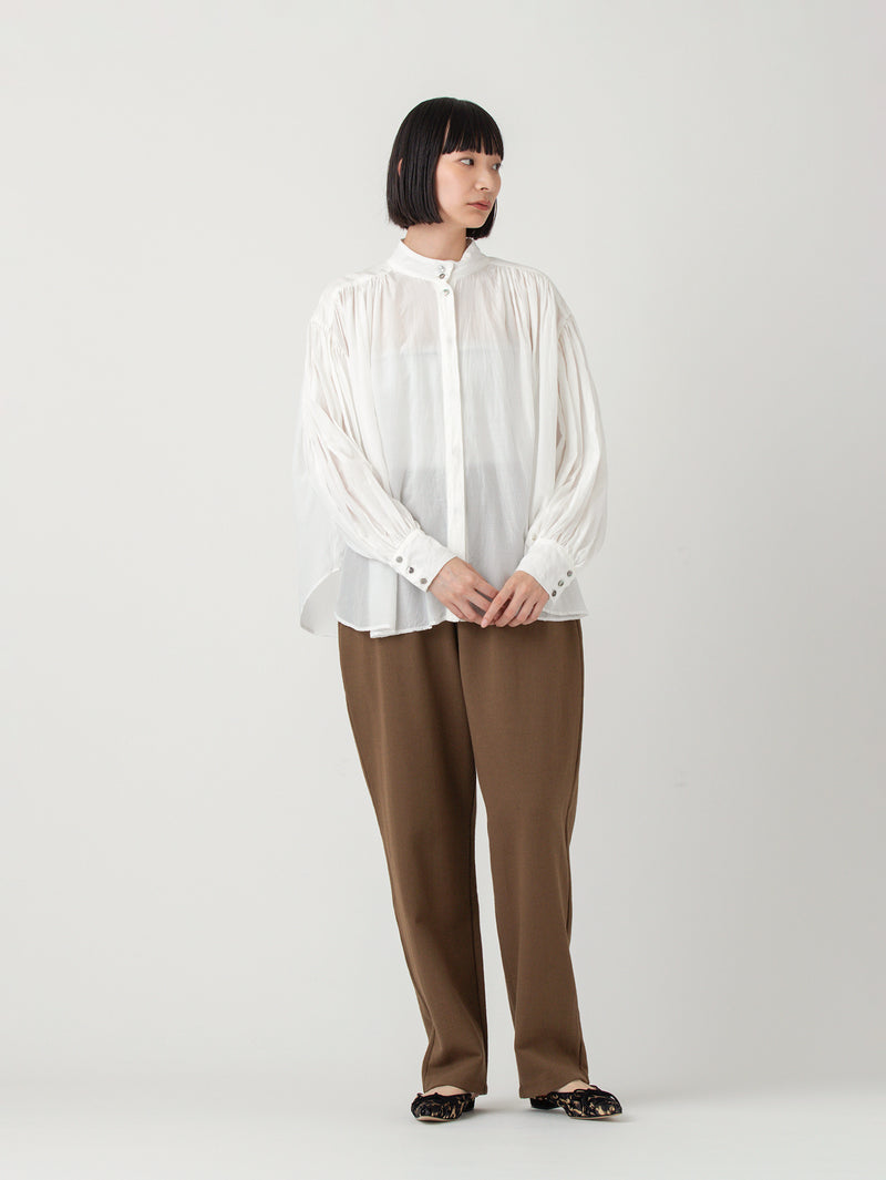 enrica | ボタニカルダイ染め綿シルクブラウス BLOUSE118