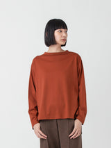 handvaerk | 60/2 ボトルネック長袖Tシャツ